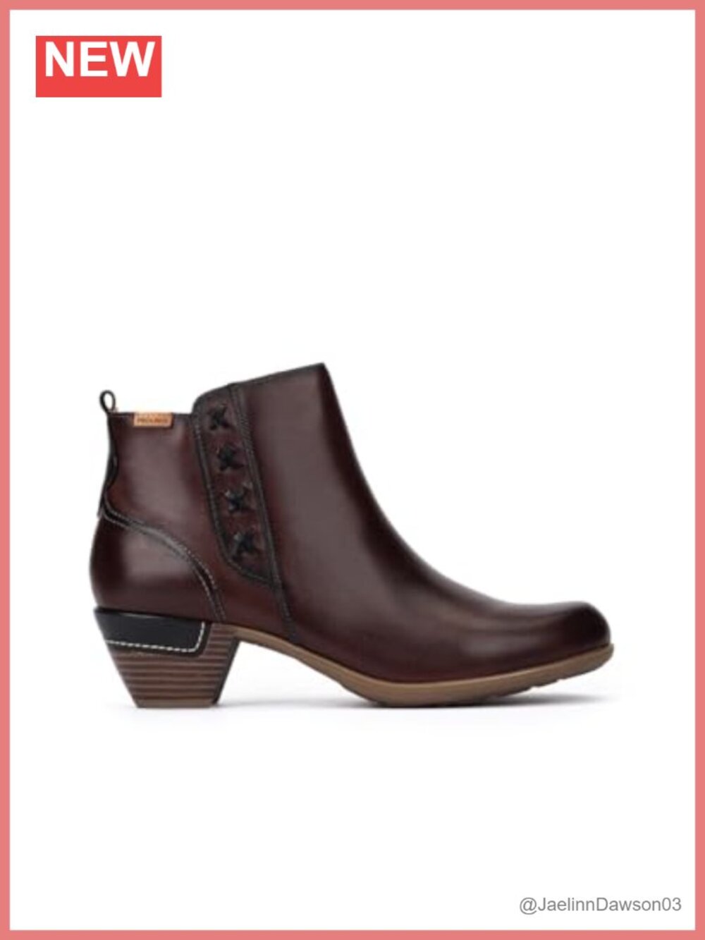 Leather Ankle Boots with Heel | Women's Boots with Comfort Insole | Stylish
